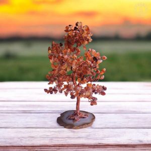 Carnelian Gemstone Tree